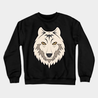 White Wolf Crewneck Sweatshirt